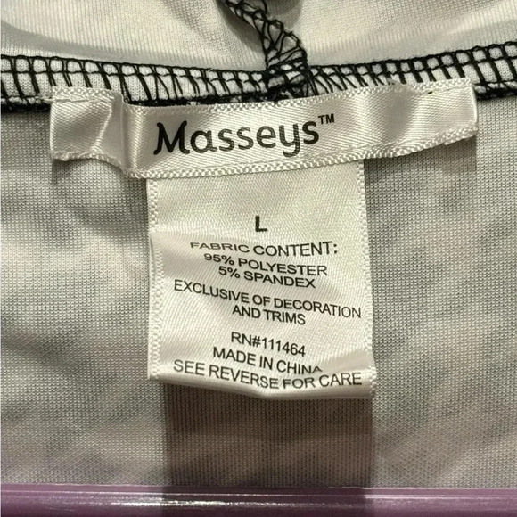 Masseys 2pc jacket & sweatpants SET♠️ LARGE & stretchy!!! - Picture 11 of 11